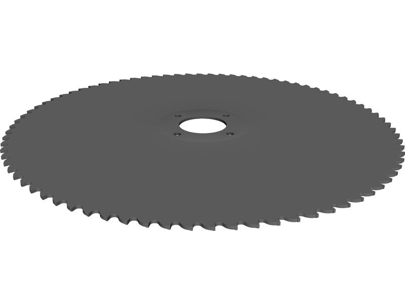Saw Blade 10 inch 3D Model