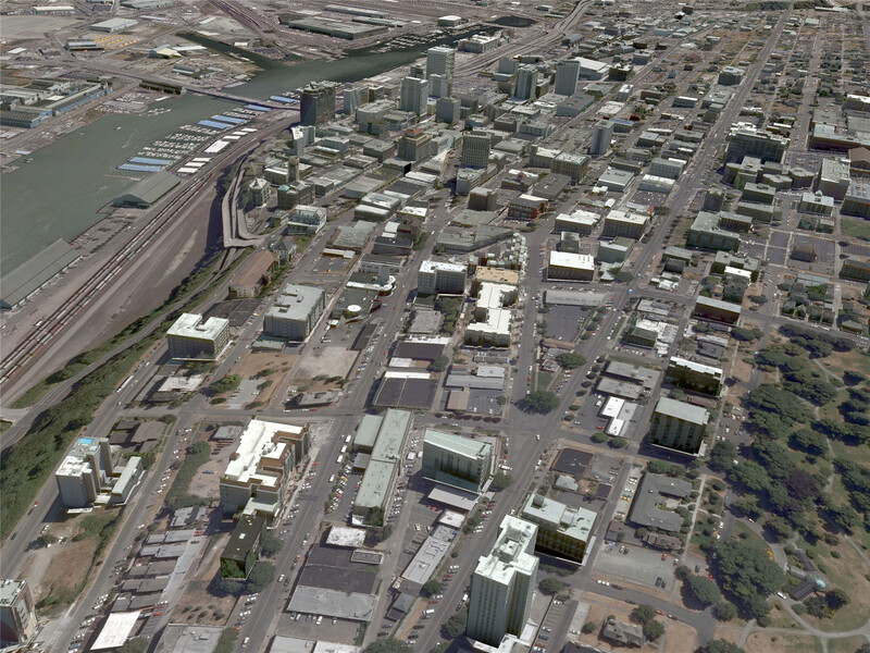 Tacoma City 3D Model
