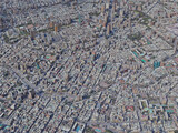 Taichung City, Taiwan (2023) 3D Model preview