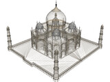 Taj Mahal 3D Model