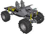 Tamiya Mountain Rider RC Truck 3D Model preview
