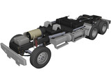 Tamiya Truck Chassis 3D Model preview