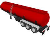 Tank Trailer 3D Model