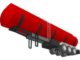Tank Trailer 3D Model