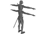 Tars Tarkas Thark of Barsoom 3D Model