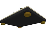 Technics SL-1200MK2 Turntable 3D Model