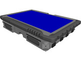 Tectra Getac v100 Laptop 3D Model preview