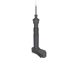 Telecom Tower 3D Model preview