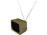 Television Vintage 3D Model preview