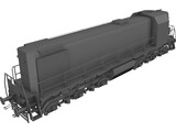 TEM2 Diesel Locomotive 3D Model preview