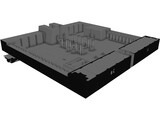 Temple of Karnak Rebuilt 3D Model