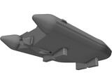 Tender Boat Inflatable [+Jet] 3D Model