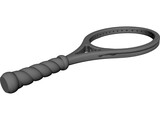 Tennis Racquet 3D Model preview