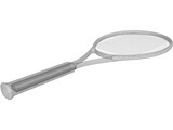 Tennis Racquet 3D Model