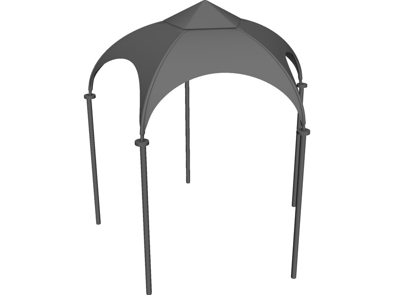 Garden Tent 3D Model