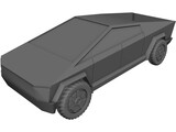 Tesla Cybertruck 3D Model preview
