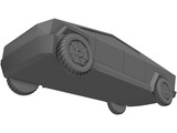 Tesla Cybertruck 3D Model