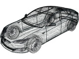 Tesla Model S (2020) 3D Model
