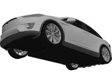 Tesla Model X (2017) 3D Model