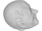 testa di Berlusconi Head 3D Model