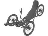 Three Wheel Trike 3D Model