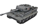 TIGER Tank 3D Model preview
