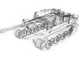TIGER Tank 3D Model