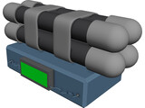 Time Bomb 3D Model preview