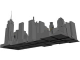 Times Square 2017 3D Model