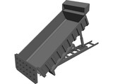 Tipper Lorry Isuzu FQR Chassis 3D Model preview