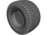 Tire Turf 3D Model preview