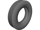 Tire Uniroyal LT40 11 R24.5 3D Model preview