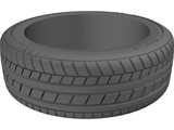 Tire Univesal 15 inch 3D Model