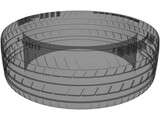 Tire Univesal 15 inch 3D Model