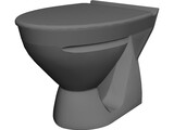Toilet 3D Model preview
