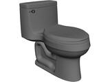 Toilet 3D Model preview