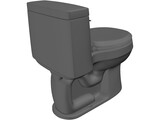Toilet 3D Model