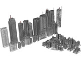 Tokyo Skyscraper Collection 3D Model