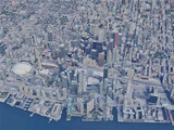 Toronto City, Canada (2022) 3D Model preview
