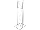 Touch Screen Pole 3D Model