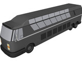 Tour Bus 3D Model preview