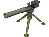 TOW Missile Launcher 3D Model preview