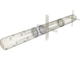 TOW Missile 3D Model