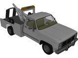 Tow Truck 3D Model