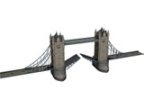 Tower Bridge London 3D Model preview