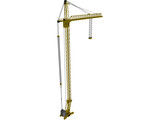 Tower Crane 3D Model