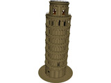 Tower Of Pisa 3D Model preview