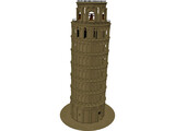 Tower Of Pisa 3D Model
