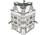 Town House 3D Model