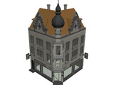 Town House 3D Model preview